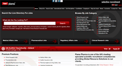 Desktop Screenshot of flamepharma.com